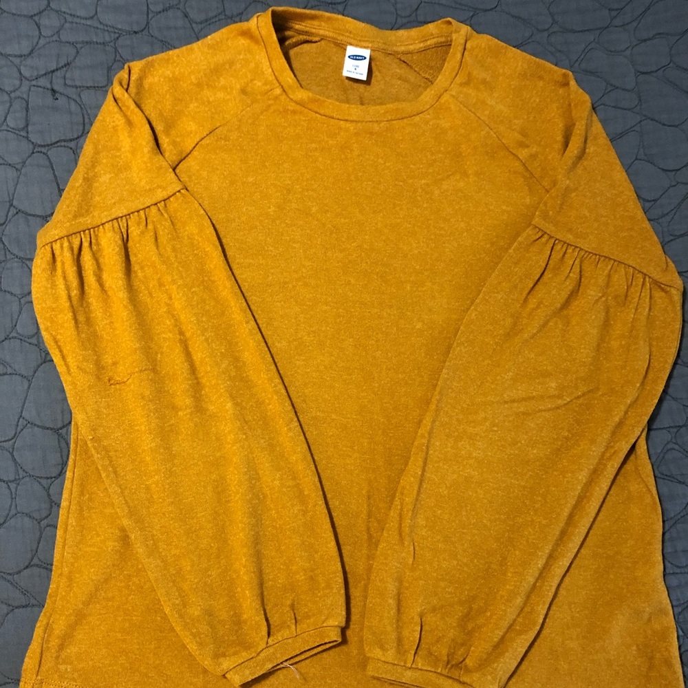 Golden Old Navy sweater